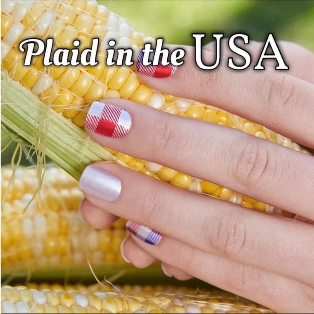 *Retired* Color Street: Plaid in the USA | Fourth of July Patriotic America - Picture 5 of 16